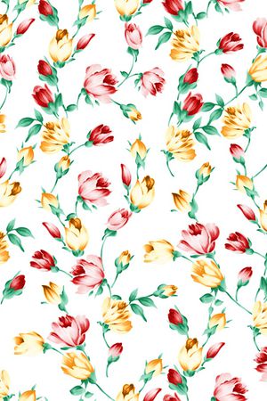 小碎花印花华亿平台图片