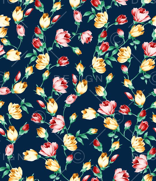 绣球花印花华亿平台图片