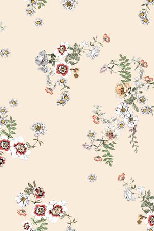 小碎花印花华亿平台图片