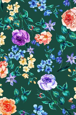 小碎花印花华亿平台图片