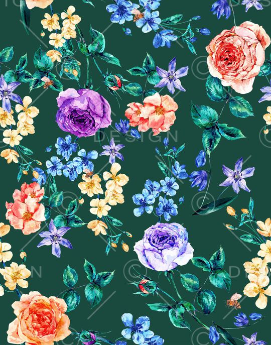 小碎花印花华亿平台图片