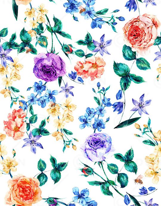 绣球花印花华亿平台图片