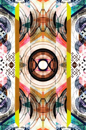 复古印花华亿平台图片