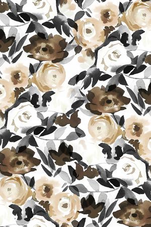 绣球花印花华亿平台图片