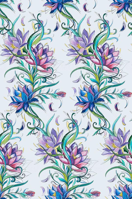 植物印花华亿平台图片