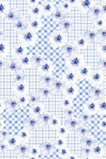 格子印花华亿平台图片