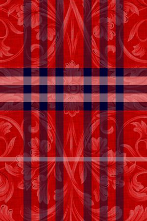 格子印花华亿平台图片