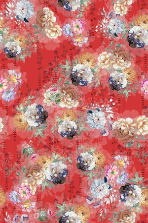 清爽印花华亿平台图片