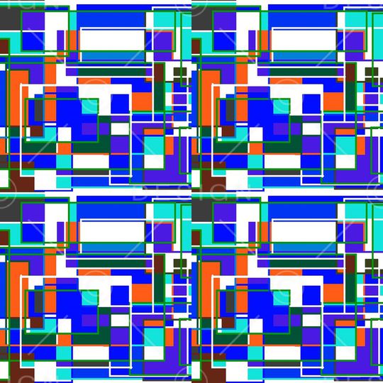 几何印花华亿平台图片