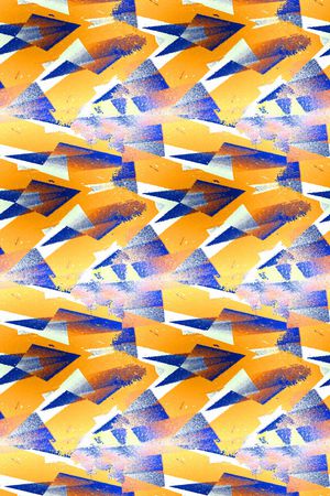 抽象男装印花华亿平台图片