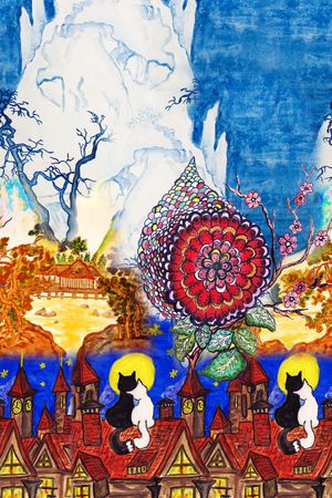 数码定位花印花华亿平台图片