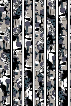 几何印花华亿平台图片