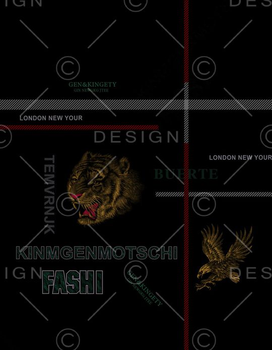 大牌风印花华亿平台图片