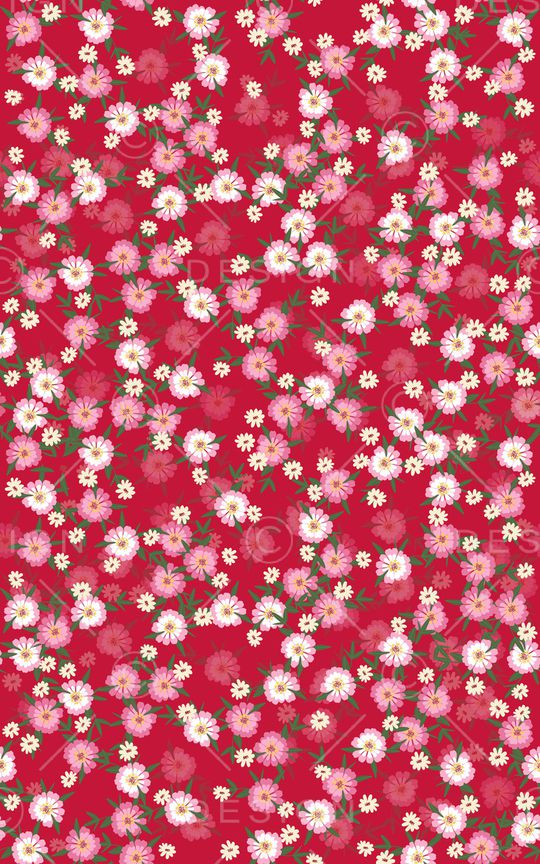 小碎花印花华亿平台图片