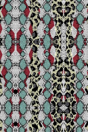 动物纹印花华亿平台图片