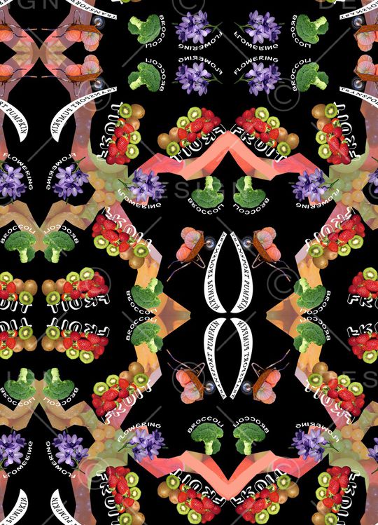 植物印花华亿平台图片