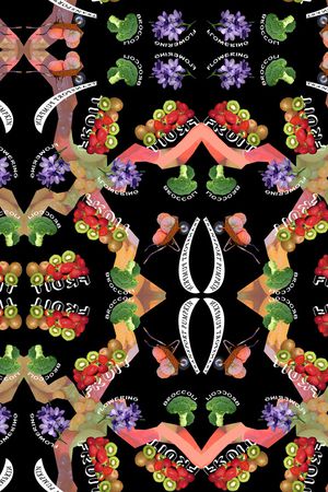 植物印花华亿平台图片