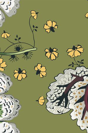 植物印花华亿平台图片