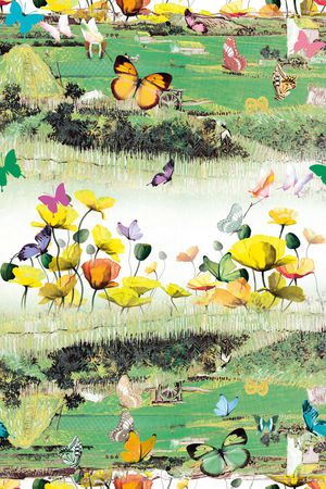 植物印花华亿平台图片