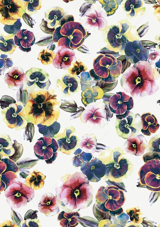 植物印花华亿平台图片