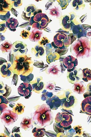 植物印花华亿平台图片