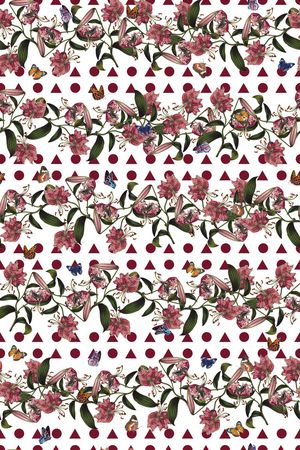 植物印花华亿平台图片