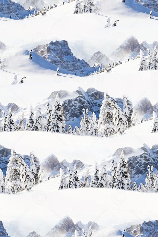 雪山印花华亿平台图片