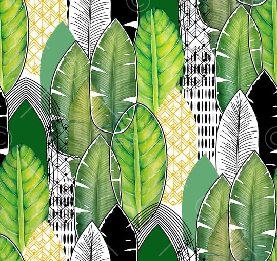 几何印花华亿平台图片