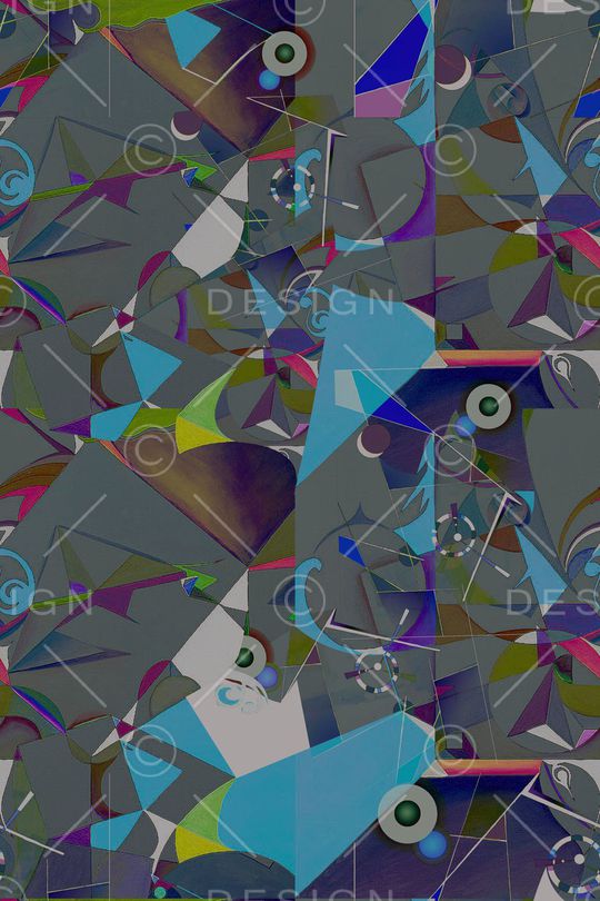 几何印花华亿平台图片