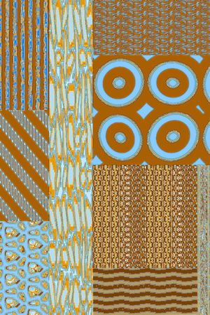 格子印花华亿平台图片