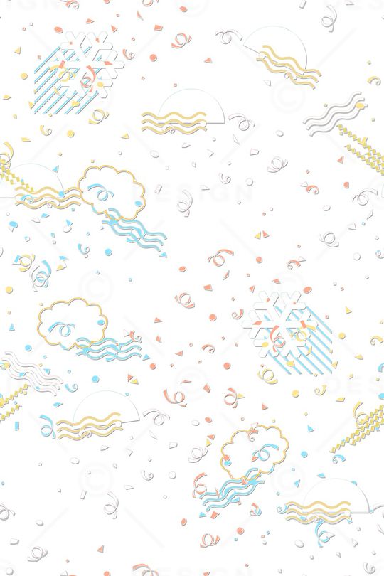 几何印花华亿平台图片