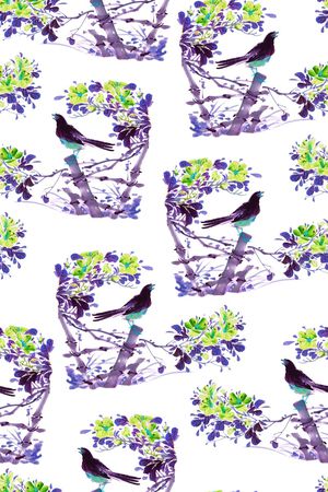 水墨风印花华亿平台图片