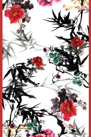 国画印花华亿平台图片