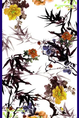 国画印花华亿平台图片