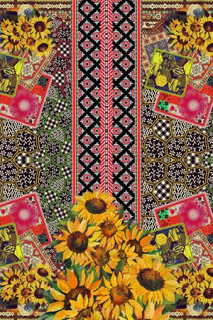 波西米亚印花华亿平台图片