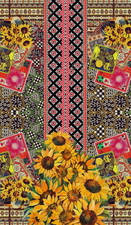 波西米亚印花华亿平台图片