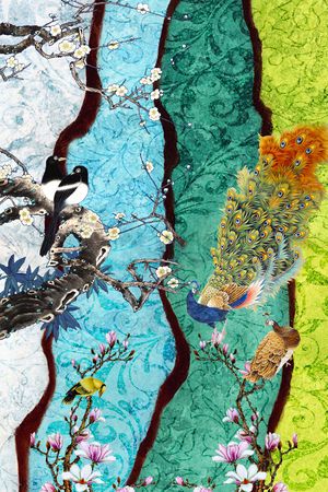 素雅印花华亿平台图片