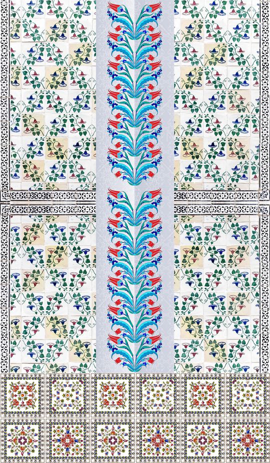 波西米亚印花华亿平台图片