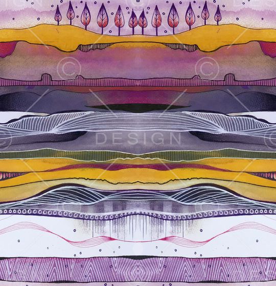 笔触印花华亿平台图片