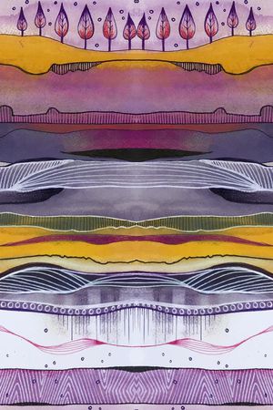 笔触印花华亿平台图片