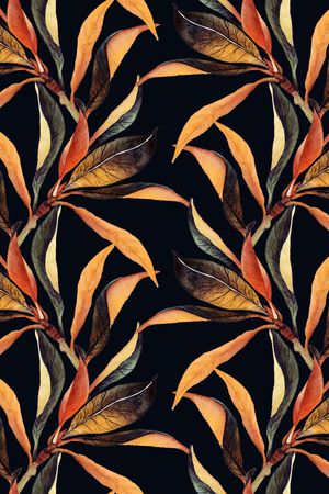 棕榈树印花华亿平台图片