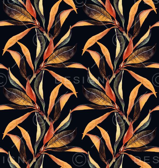 棕榈树印花华亿平台图片