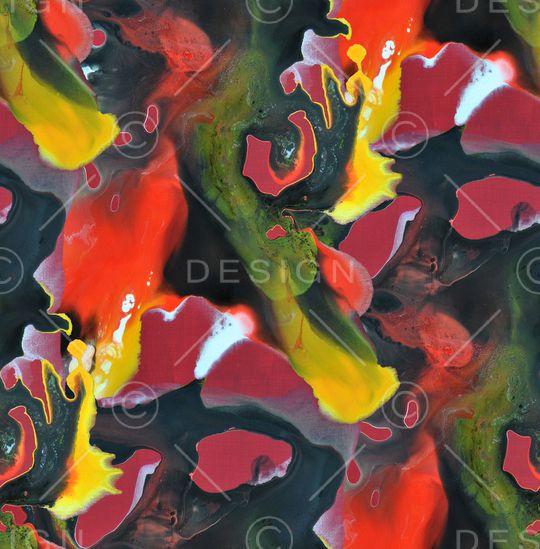 笔触印花华亿平台图片