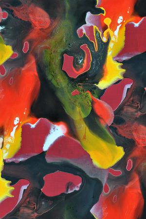 笔触印花华亿平台图片