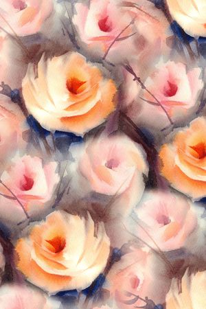 玉兰花印花华亿平台图片