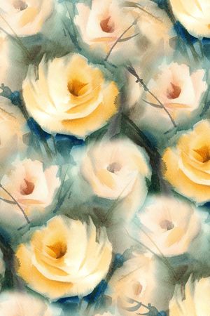 玉兰花印花华亿平台图片