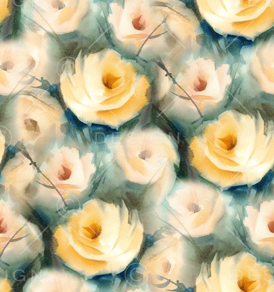 玉兰花印花华亿平台图片