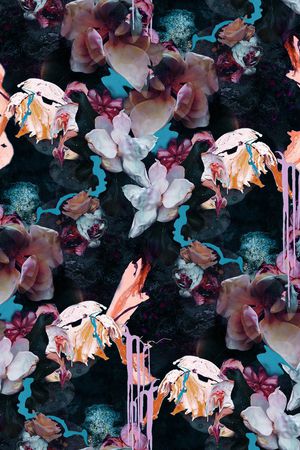 笔触印花华亿平台图片