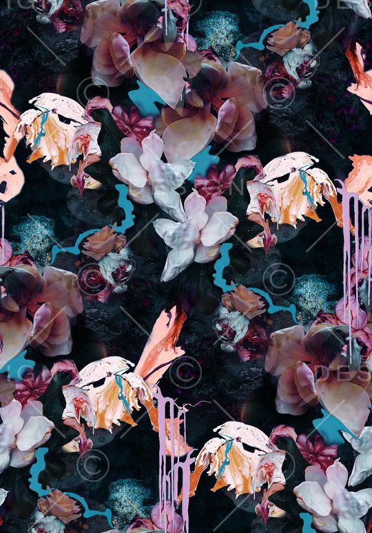 笔触印花华亿平台图片