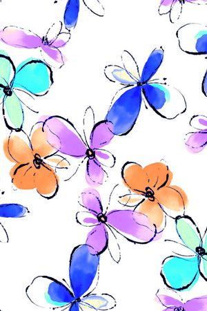 可爱印花华亿平台图片